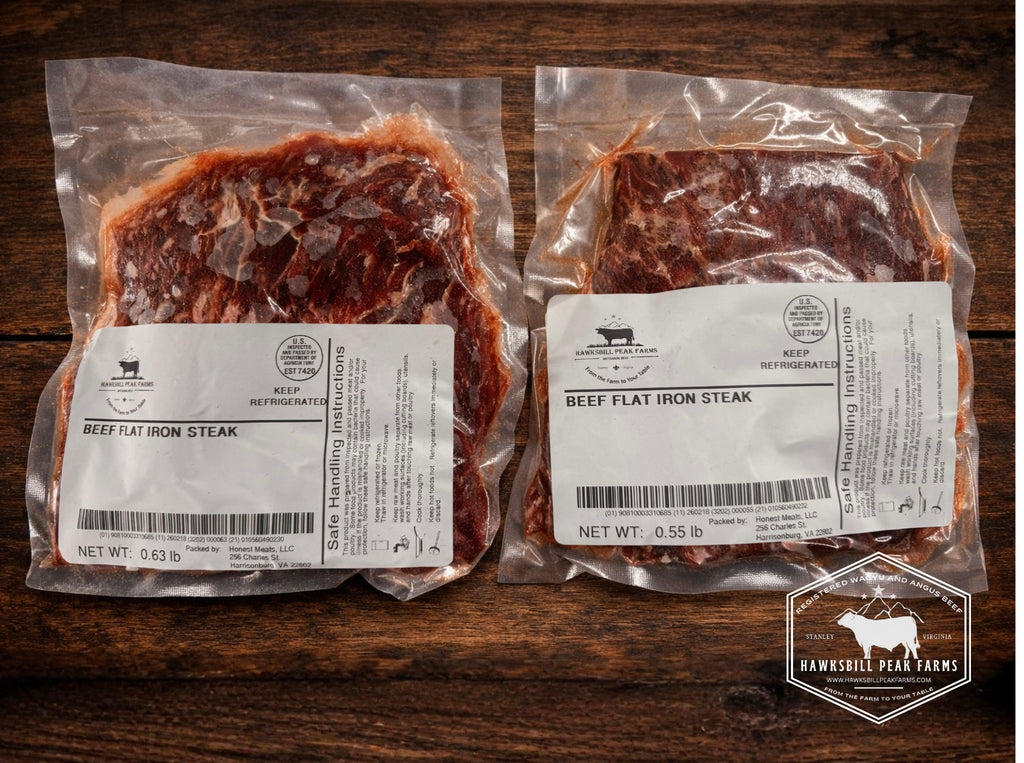 Flat Iron Steaks : By the Cut