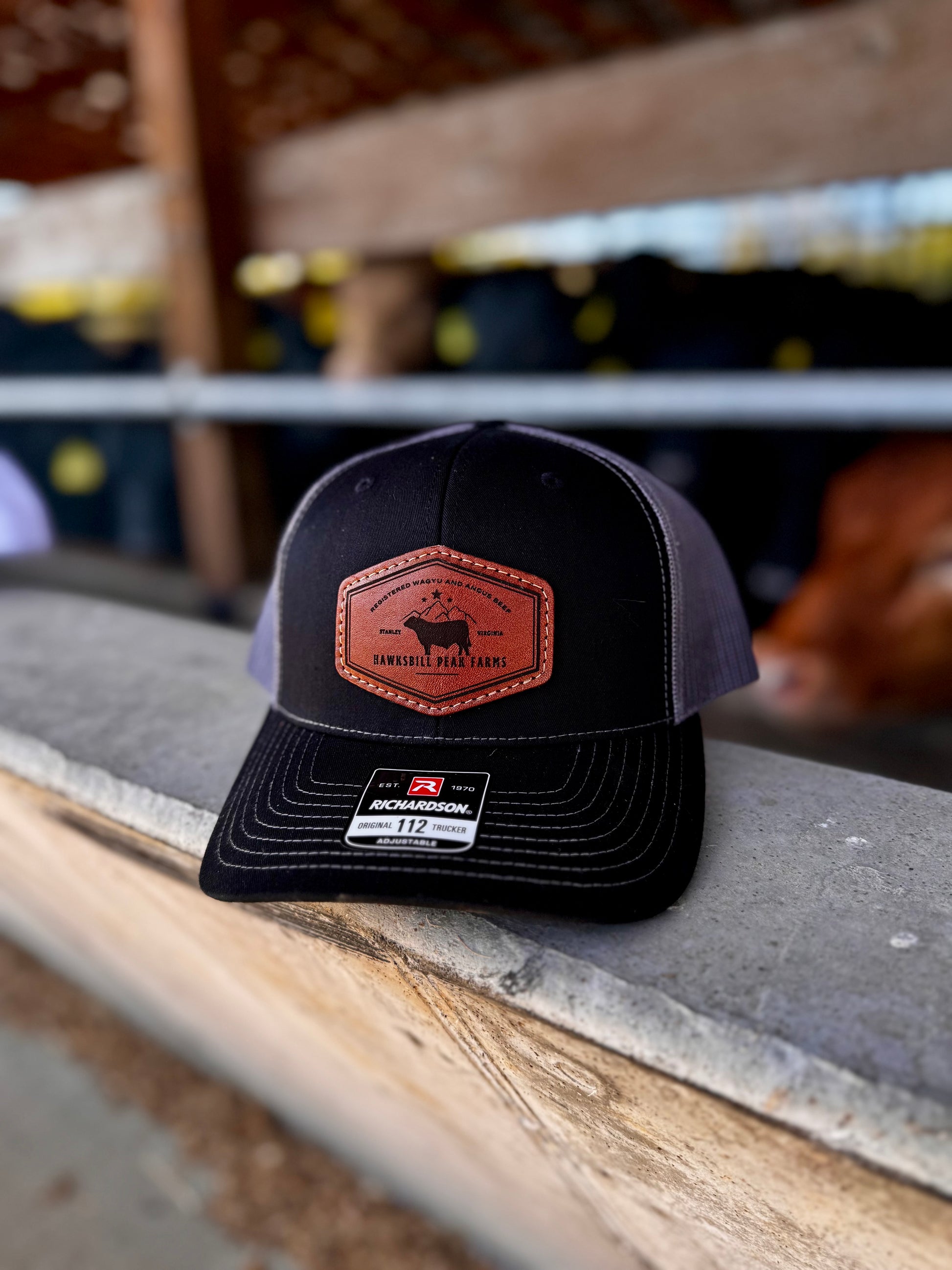 HPF Leather Patch Hat