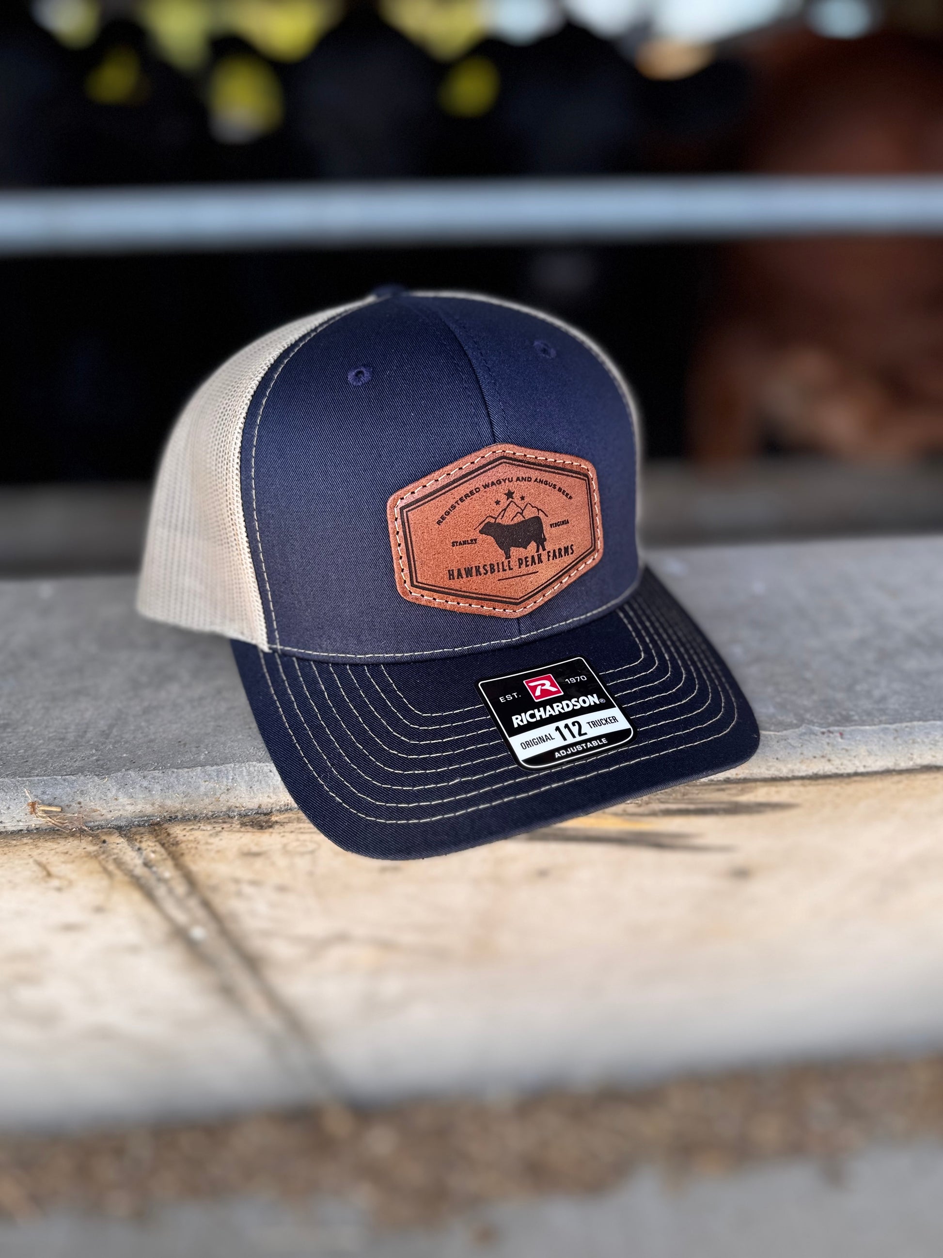 HPF Leather Patch Hat