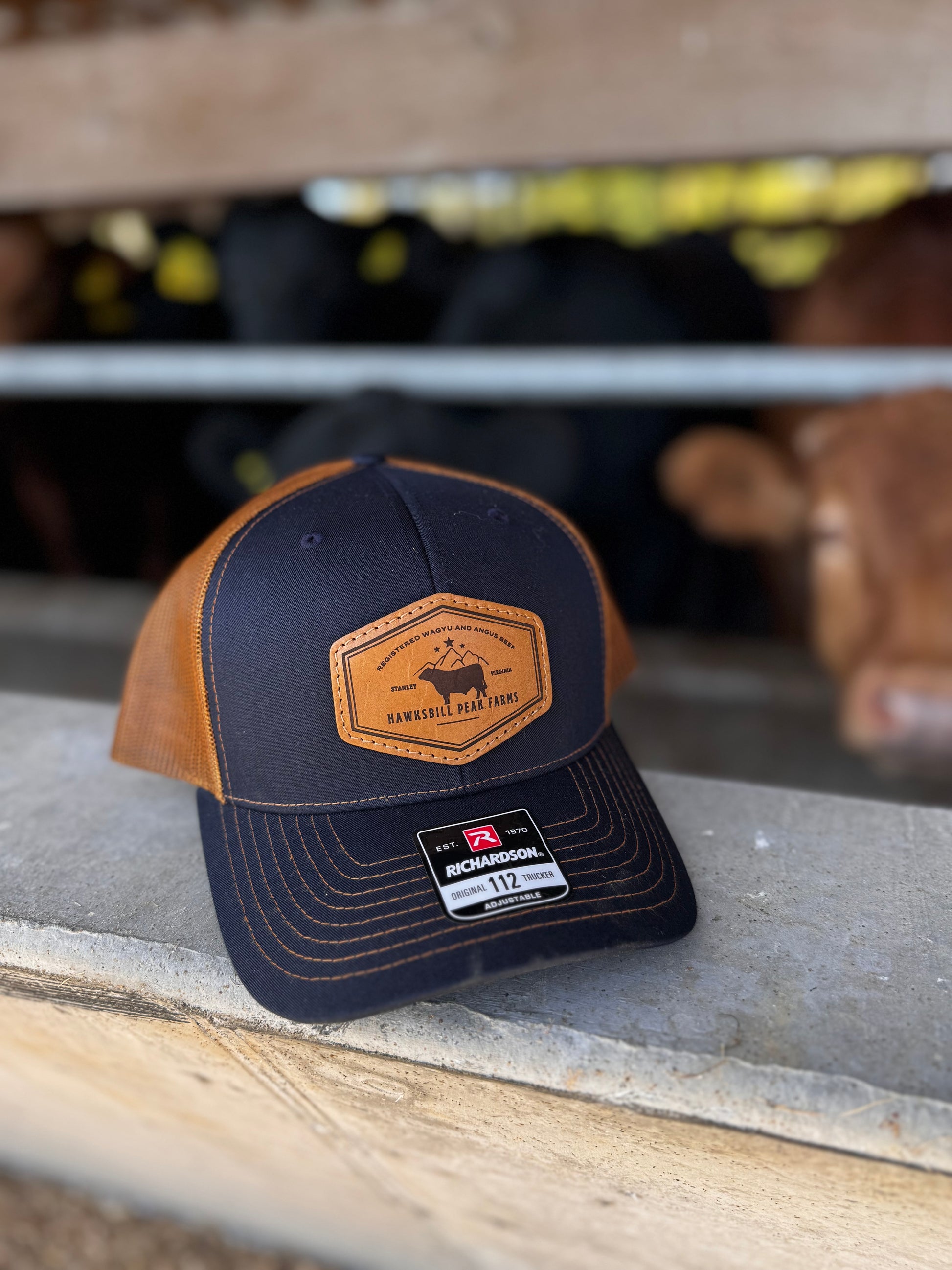 HPF Leather Patch Hat