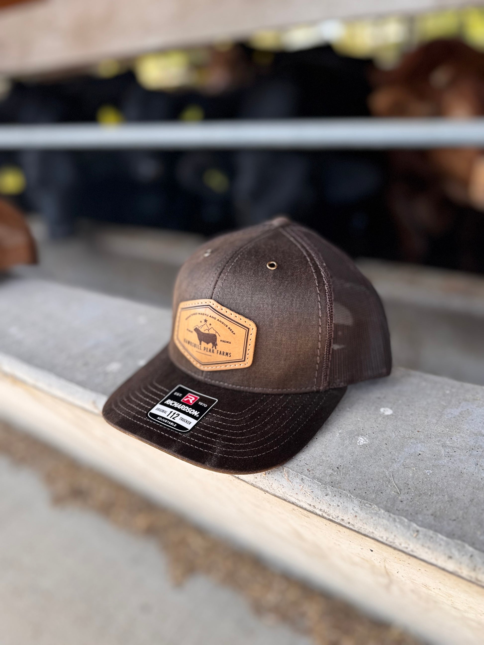 HPF Leather Patch Hat